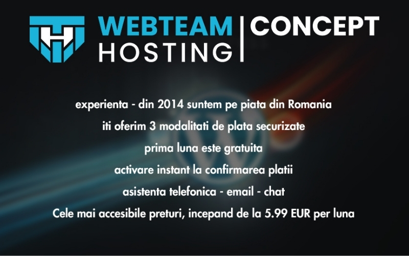 WebTeam Concept Hosting